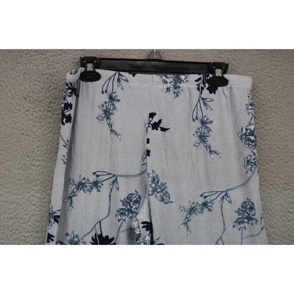 Nordstrom Lingerie Women's Pajama Set-Medium-Drawstring-Floral - Picture 8 of 16